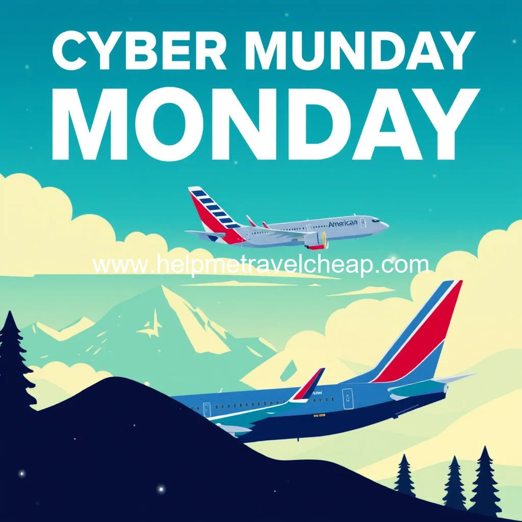 You are currently viewing Exciting cyber monday travel deals: southwest, american airlines, and frontier airlines unveil discounts!