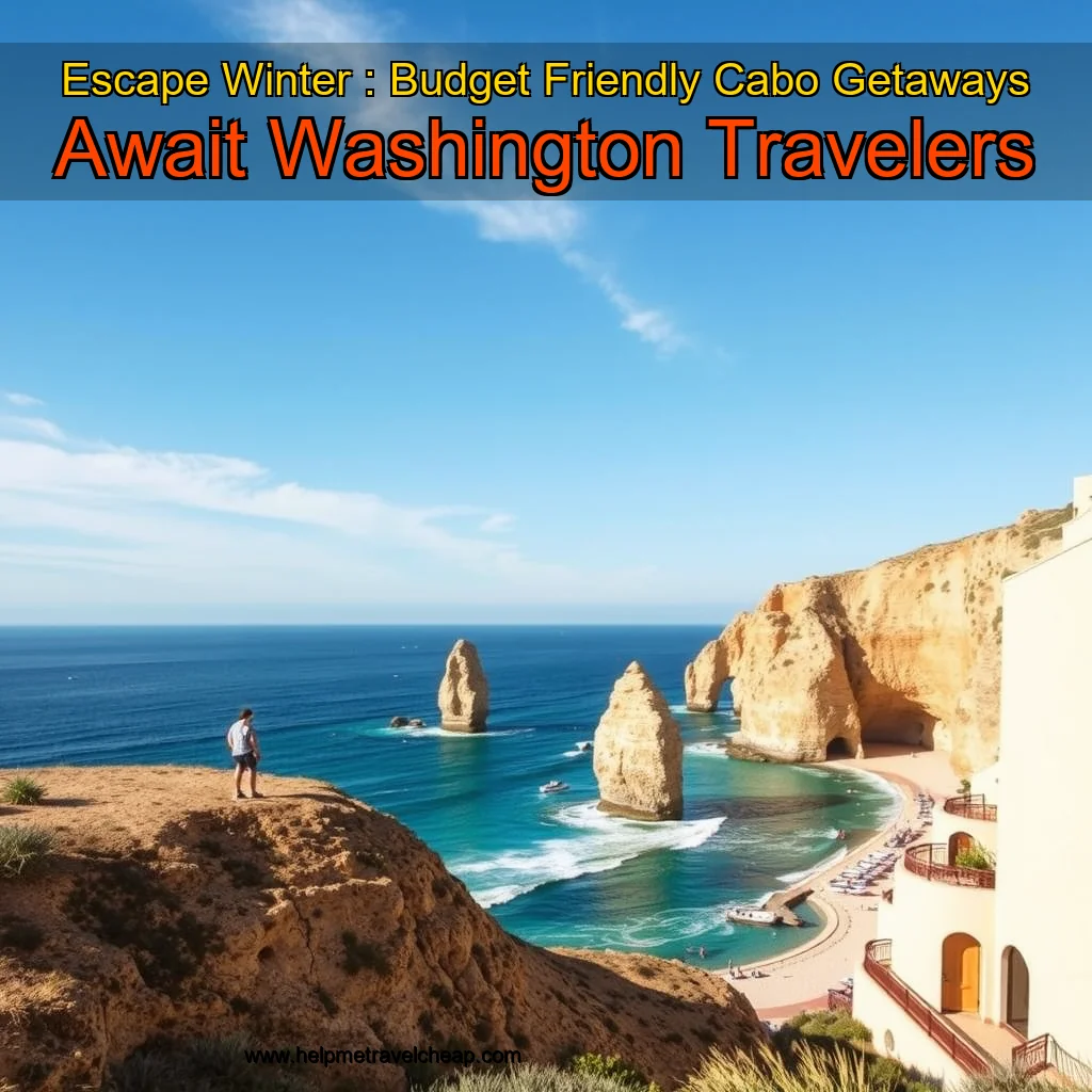 Read more about the article Escape Winter : Budget  Friendly Cabo Getaways Await Washington Travelers