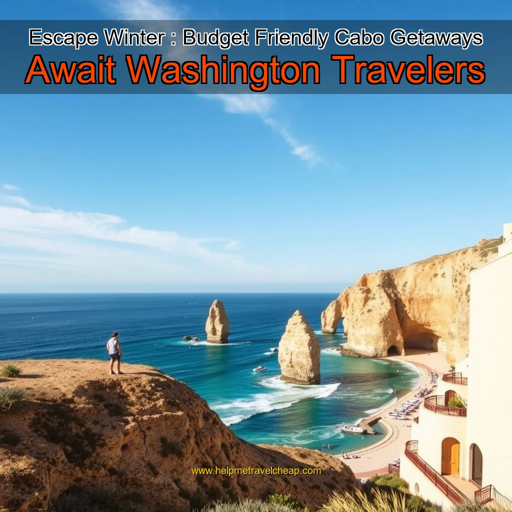 You are currently viewing Escape Winter : Budget  Friendly Cabo Getaways Await Washington Travelers