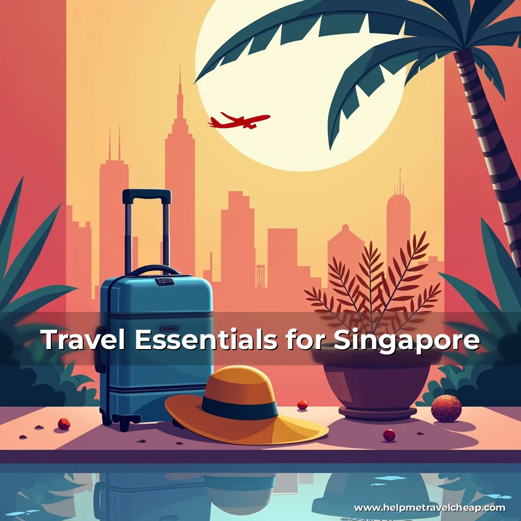 Read more about the article Travel Essentials for Singapore