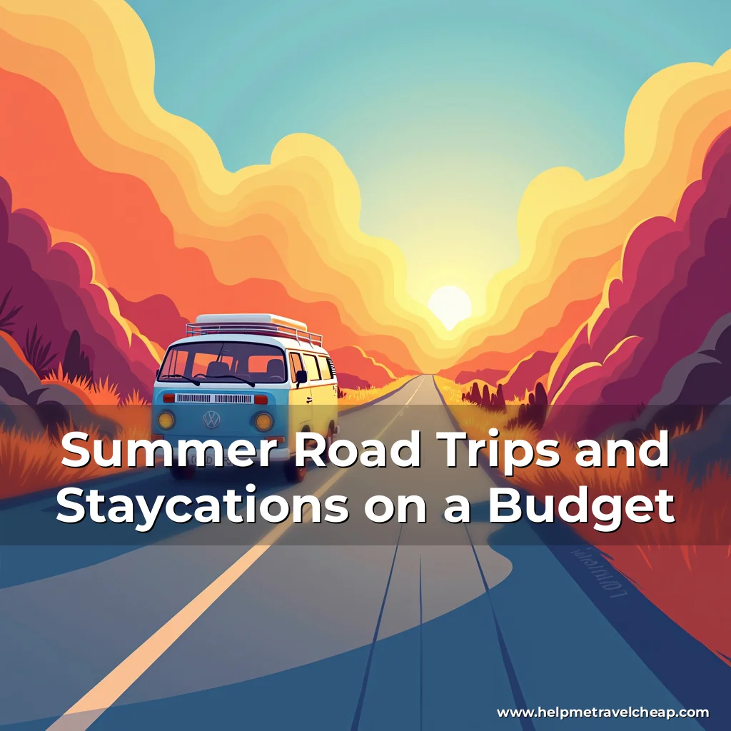Read more about the article Summer Road Trips and Staycations on a Budget