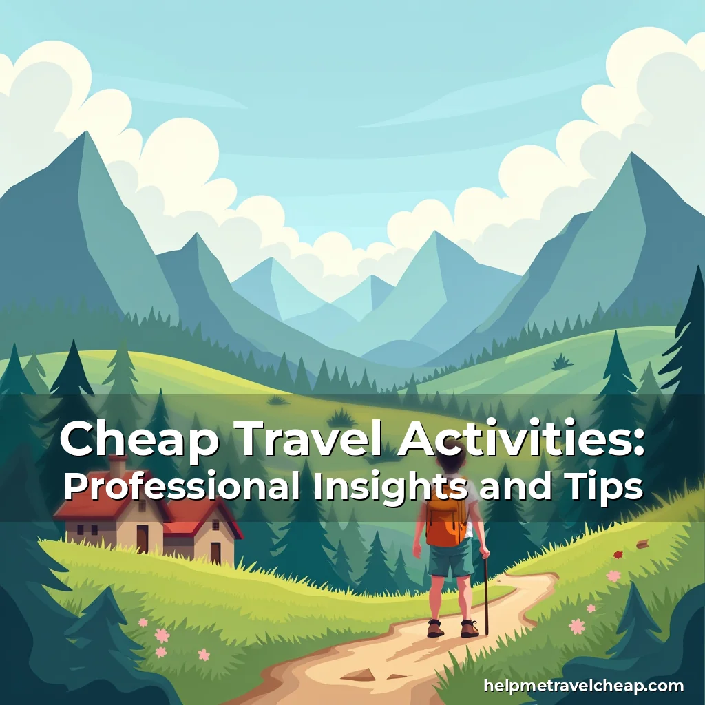Read more about the article Cheap Travel Activities: Professional Insights and Tips