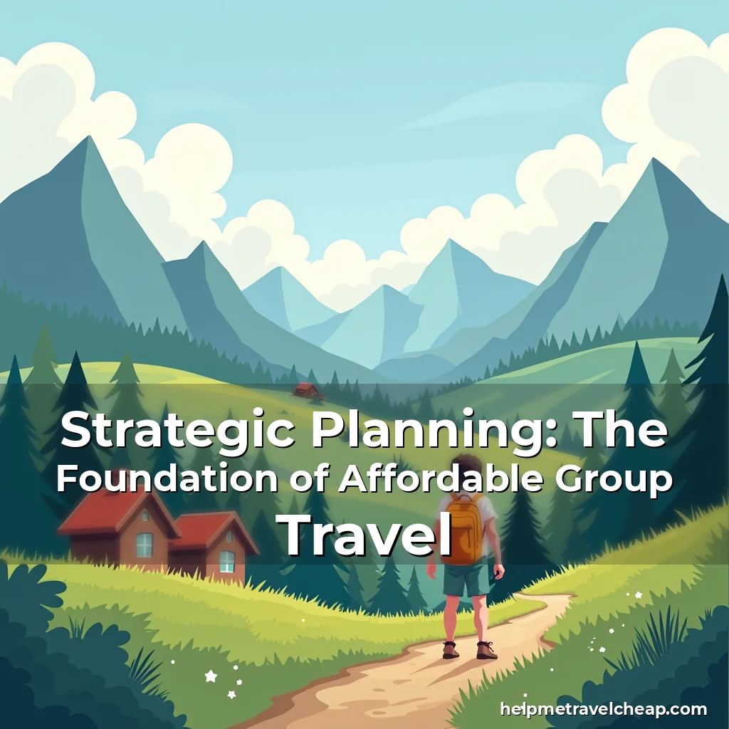 Read more about the article Strategic Planning: The Foundation of Affordable Group Travel