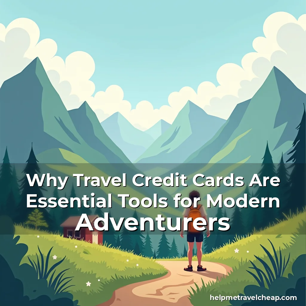 Read more about the article Why Travel Credit Cards Are Essential Tools for Modern Adventurers