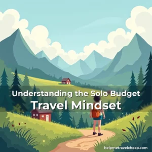 Read more about the article Understanding the Solo Budget Travel Mindset