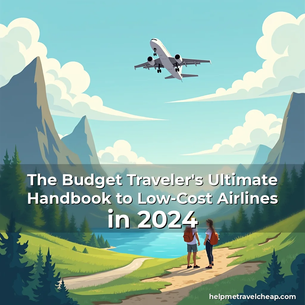 Read more about the article The Budget Traveler’s Ultimate Handbook to Low-Cost Airlines in 2024