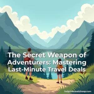 Read more about the article The Secret Weapon of Adventurers: Mastering Last-Minute Travel Deals