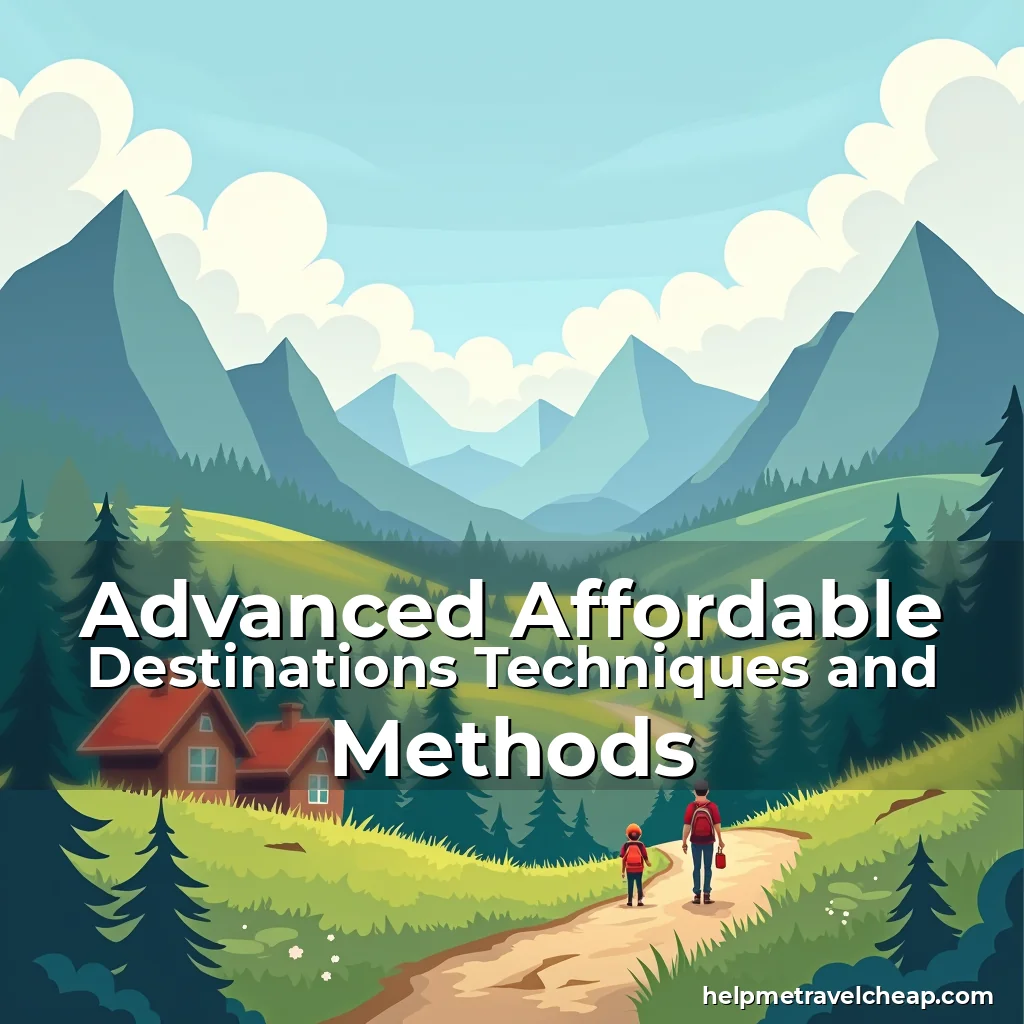 Read more about the article Advanced Affordable Destinations Techniques and Methods